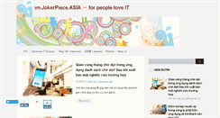 Desktop Screenshot of jokerpiece.asia